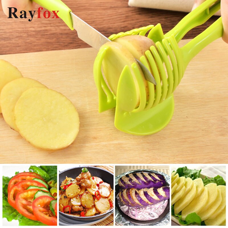 Coupe-Oignon En Acier Inoxydable KEWUF - 2 Pièces - Fourchettes à 10 Dents - Trancheur Fruits & Légumes - Aiguille à Viande