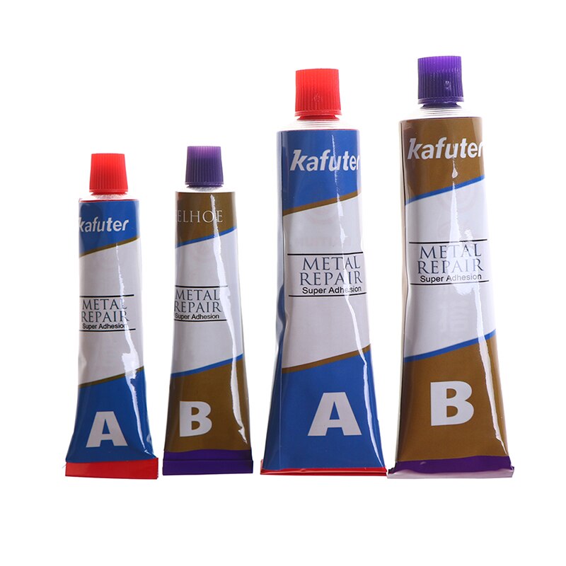 Industrial Heat Resistance Cold Weld Metal Repair Paste AB Adhesive Gel For Metals Multiple Surfaces