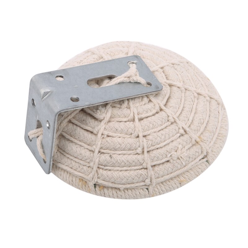 Manuel tressé corde de chanvre oiseau nid lit multi-usages artificiel pinson nid oiseau maison pour perroquet Hamster animal lit nid fournitures