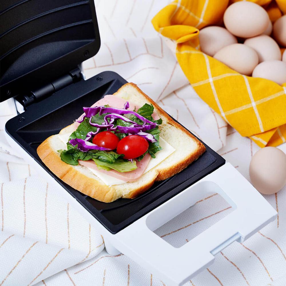 Xiaomi-Mini sandwichera Mijia Pinlo, máquina de desayuno, tostadora eléctrica, horno, plato , pan, tortitas, Multi Cocina