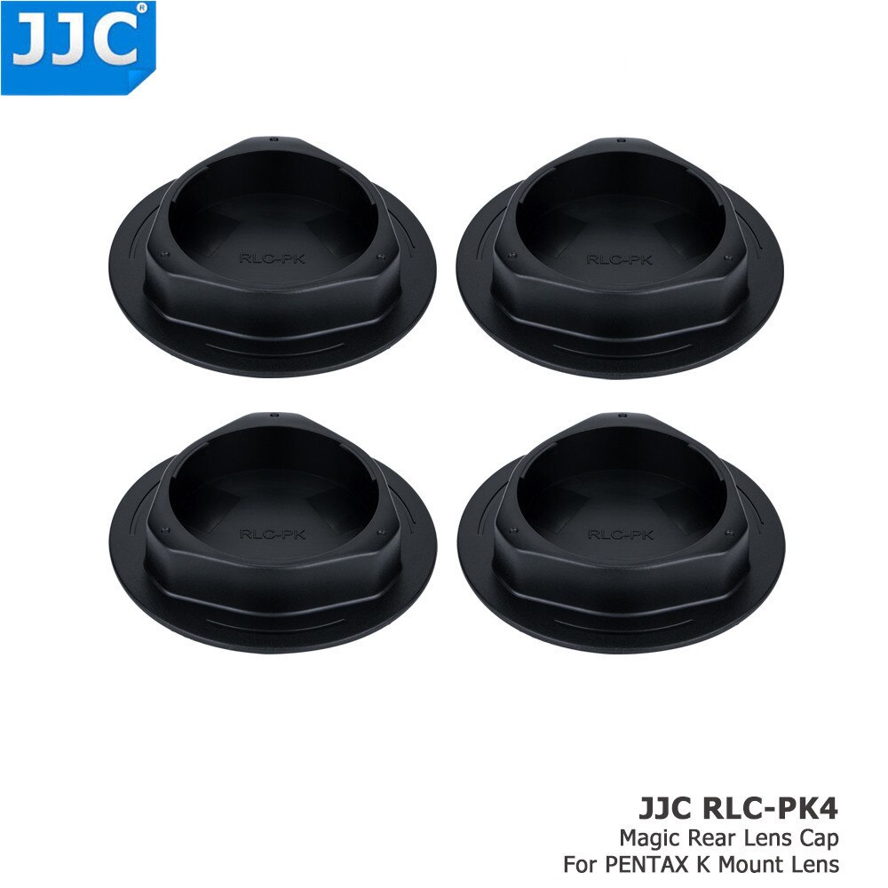 JJC Magic Rear Lens Cap Fast Conveniently Changes Camera Lens Save Time Lens Body Protector for Canon Nikon Sony Olympus etc.: RLCPK4