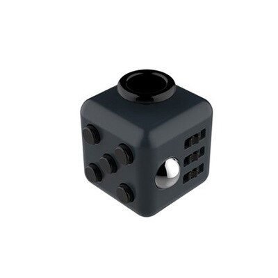 Dice Toys Are Interesting Stress Reduction Cubes Relieve Anxiety and Stress Autism Desk Toy Stress Toy Anxiety Relief: black