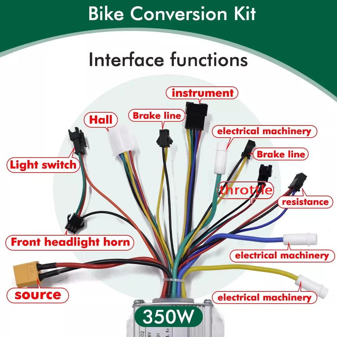 UART2 36V 48V 350W 500W E-Fahrrad Rolle Bürstenlosen Motor- Regler Für Elektrische Fahrrad Regler elektrische Fahrrad Rolle Teil: Weiß