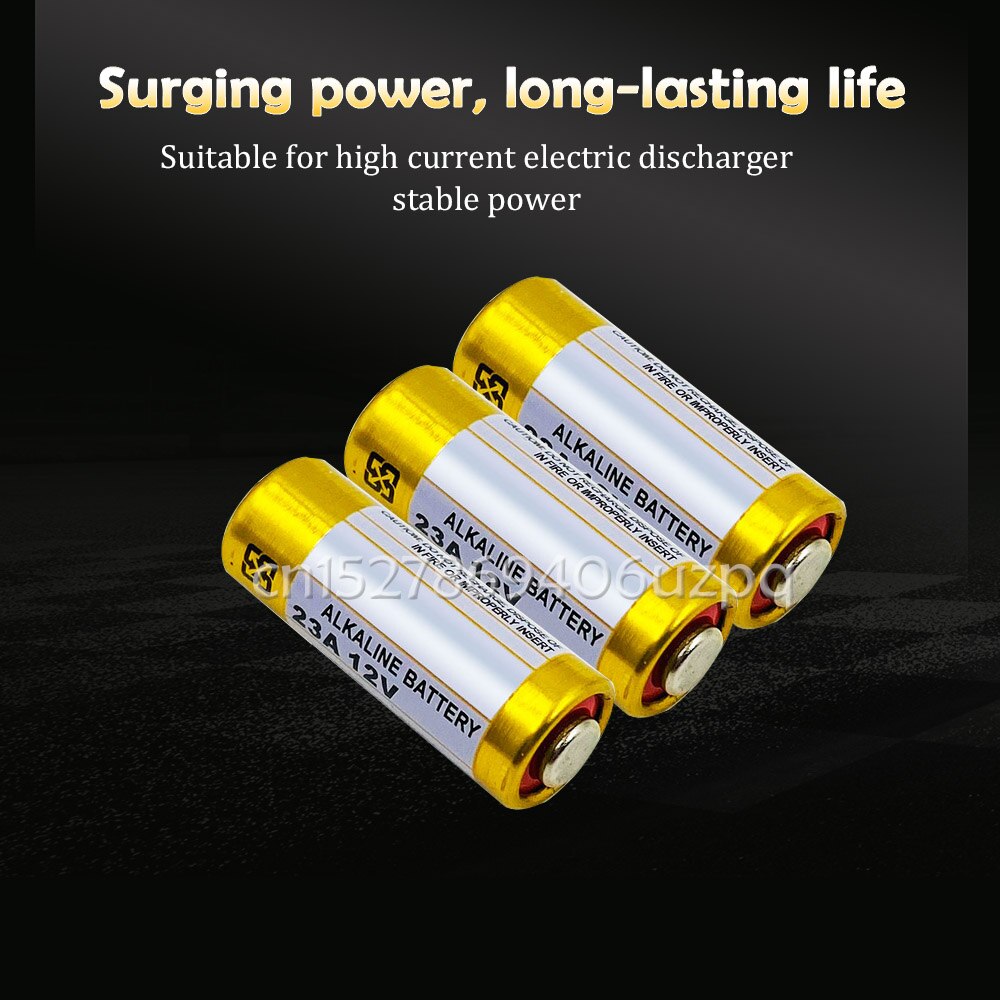 100pcs/Lot Alkaline Battery 12V 23A 23GA 21/23 A23 A23S E23A EL12 MN21 MS21 V23GA MN21 L1028 RV08 GP23A K23A For Doorbell remote