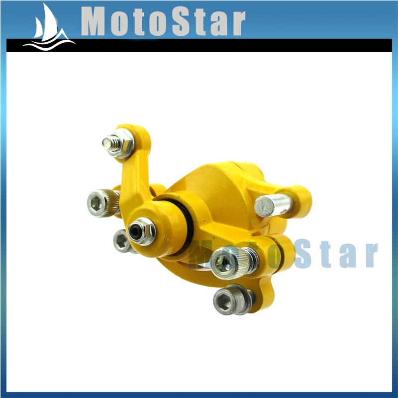 Disc Brake Caliper For Motovox MBX10 MBX11 MBX12 MM-B80 Mini Bike: Yellow