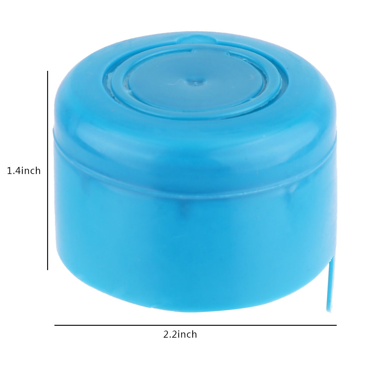 5 stk genanvendelige anti-splash drypfri vand flaskekapsler udskiftning 55mm 3 gallon vand jugs 5 gallon vand flaskekapslen