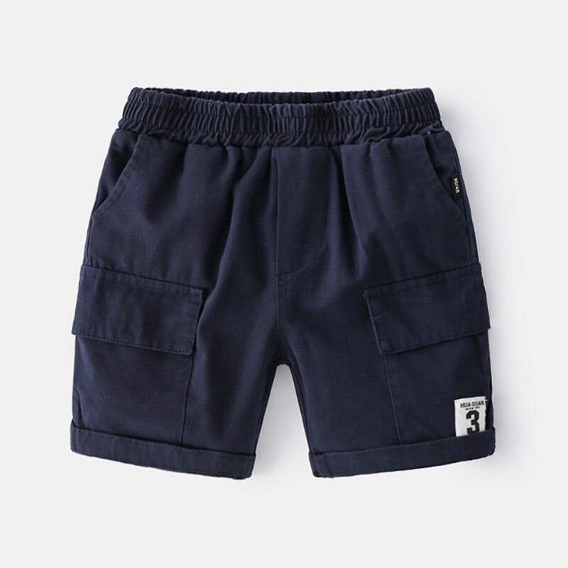 Zomer Jongens Shorts Effen Kleuren Kids Broek Zakken Kids Strand Korte Sport Korte Broek Kids