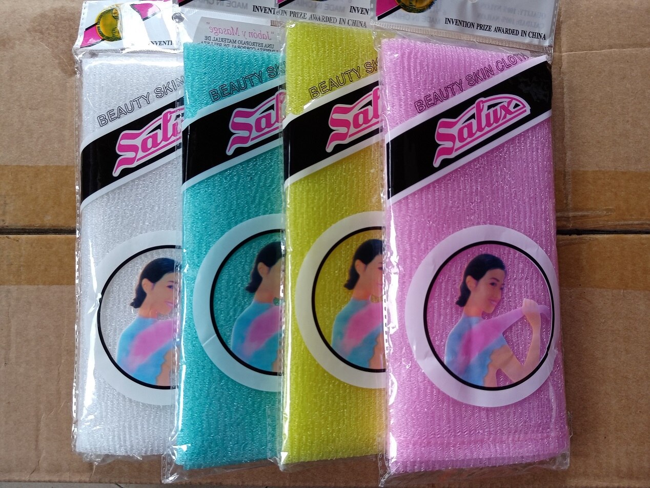 10 Pack Exfoliating Cleansing Cloth Japan Nylon Bath Towel Skin Polishing Towel