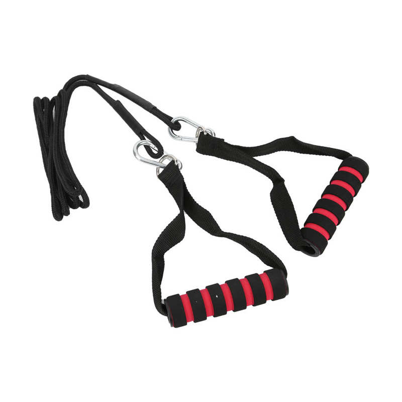 Pull Down Cable for Gym Workout DIY Tricep Press Down Pulley Cable Triceps Rope Resistance Bands Handle Cable for Gym Workout