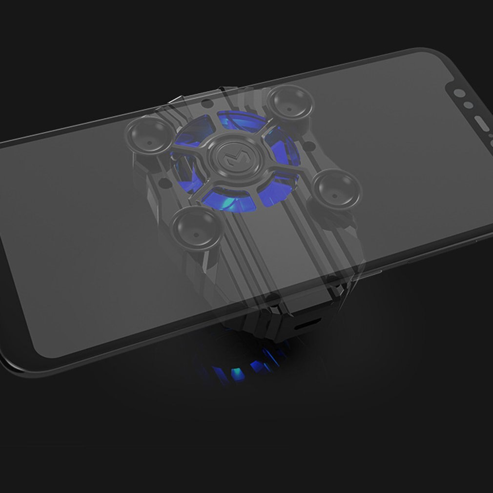 VALUEAGLE Magnetischer Handykühler Mit Flüssigkeitskühlung - 15 Sekunden Einfrieren, Geräuschlos Für Smartphones & Tablets