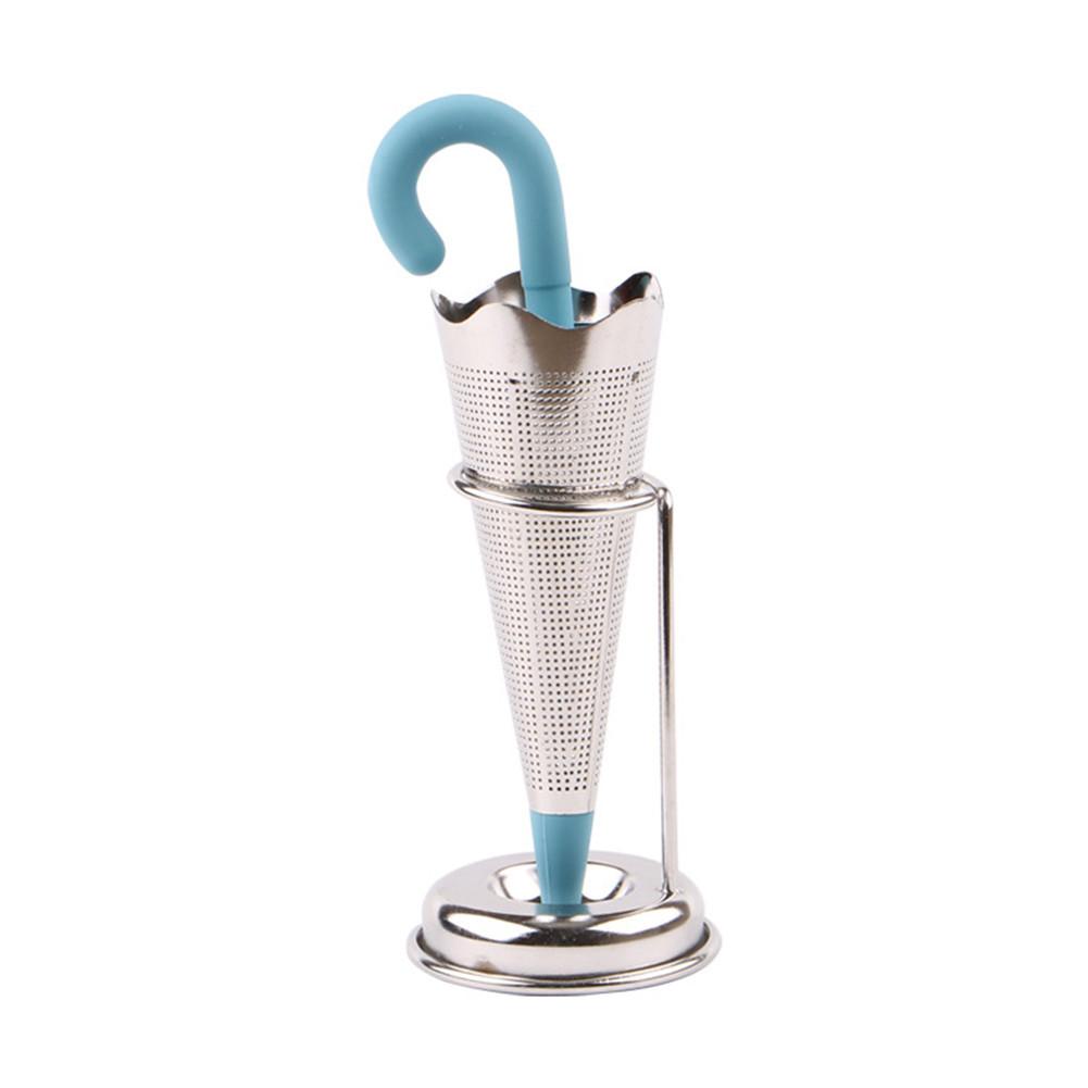 Silicone Tea Infuser Reusable Tea Strainer Sweet Leaf with Tray Novelty Tea Ball Herbal Spice Filter Tea Tool: E