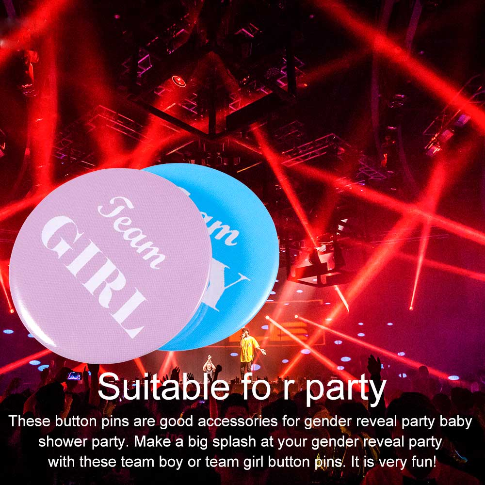 Badge Kids Party Accessories Tinplate Button Badge Decoration Party Buttons Sticker Kids Party Badg