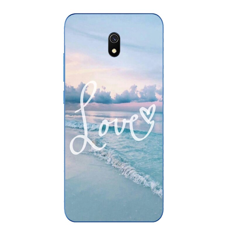 Silicon Case For Xiaomi Redmi 8a Redmi8A Case Back Cover Coque Funda Shell Soft TPU Cute Cartoon Phone Bag Bumper Protective: 182