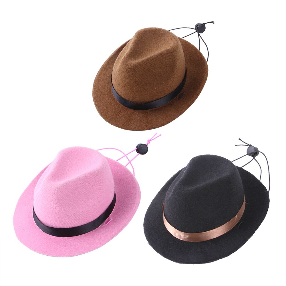 Hund cowboyhat hovedbeklædning kat sjov hovedbeklædning kostume ydeevne foto rekvisitter cosplay tilbehør