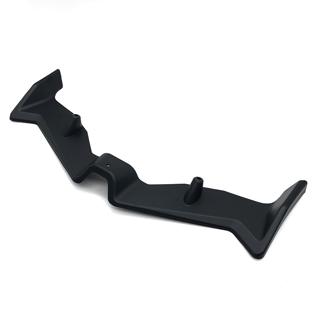 Carenado frontal ABS para motocicleta, aletas neumáticas, cubierta protectora de ala de punta para Honda PCX125 PCX160 PCX 125 160 -2023: Negro