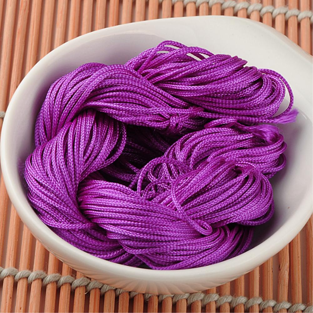 WITUSE-Bracelet en rotin, Excellent accessoire, cordon en Nylon 22m 1mm, nœud chinois, macramé, promotionnelle