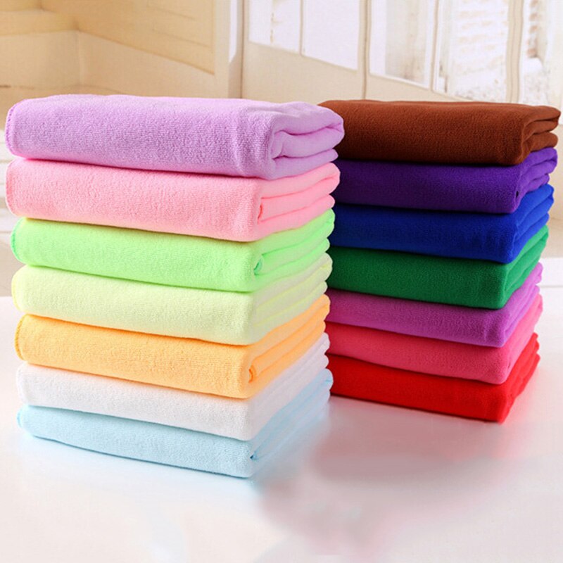 Toallas de secado rápido multicolores, Toalla de microfibra para viaje, Camping, deporte, salón de belleza, gimnasio, textil para el hogar, Playa