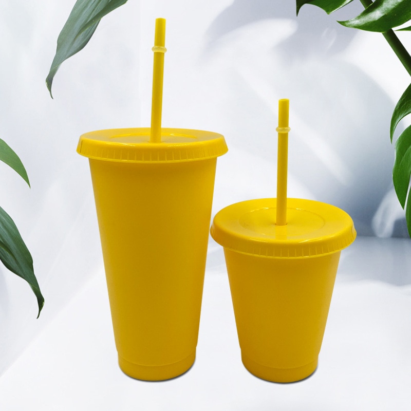 Plastic Stro Cup Multifunctionele Kerst Dag Stro Fles Outdoor Draagbare Leuke Waterfles Kantoor Drank Koffie Mok