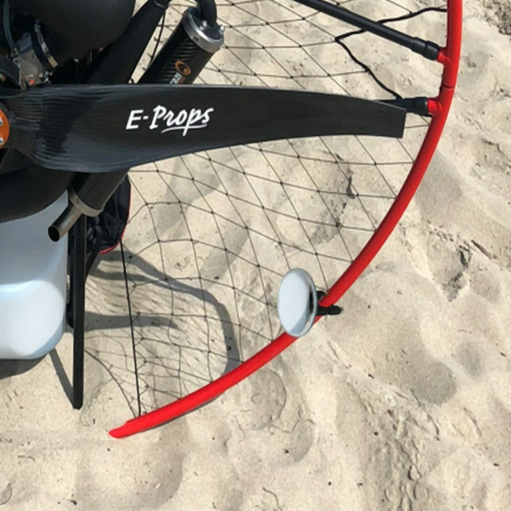 Cadre de jauge de niveau de carburant monté pour parapente alimenté par paramoteur PPG
