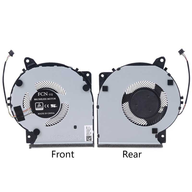 Ventola di raffreddamento CPU di ricambio per VivoBook X509 X509FJ-FLX509F X409U X509F X409F FL8700D FL8700 X509U Series fmfm5w