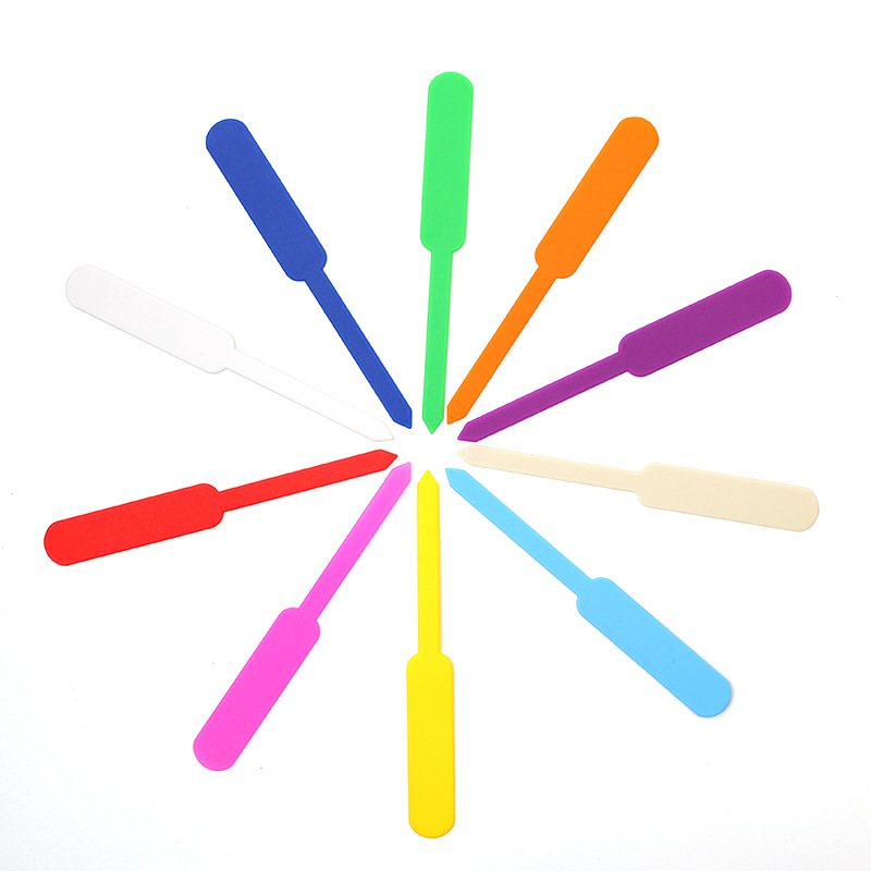 10 etichette da appendere per vivaio, etichette per vasi in plastica, etichette colorate per piante, marcatori impermeabili, piantine, piante in vaso, erbe aromatiche