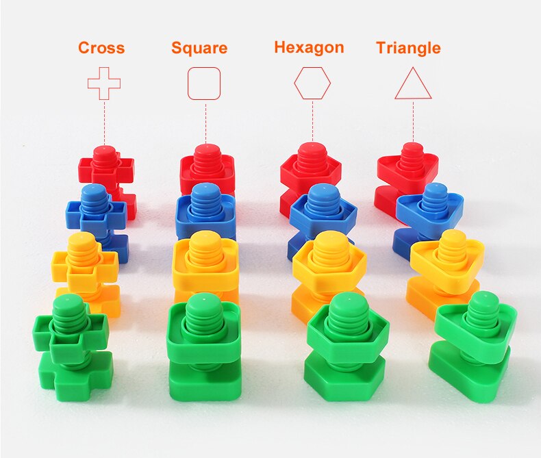 11 stücke Bildung Lernen Spielzeug gemischt bilden Weise vorgeben Puzzle Clever Eier/Kunststoff Schrauben 3D Lernen Puzzle freundlicher Art spielzeug YJN