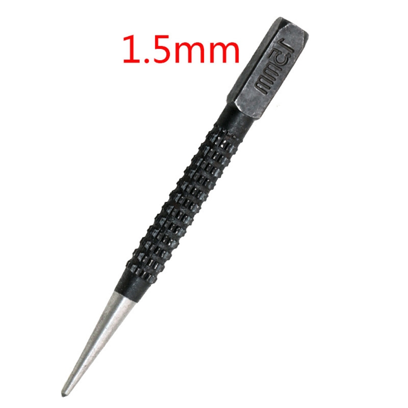 3 Pcs 3/32" Heavy Duty Centre Punch Steel Metal Spring Loaded Marking Hole Tool