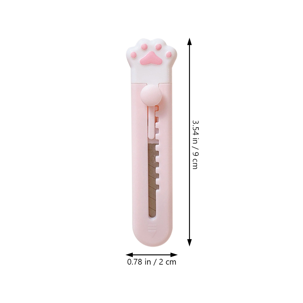 4Pcs Multi-function Box Cutters Adorable Craft Cutters Portable Paper Cutters Craft Supply