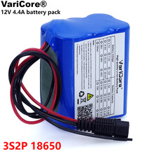 VariCore 12 v 4.4 Ah 4400 mah 18650 Oplaadbare batterijen 12 v met BMS Lithium batterij Bescherming Boord CCTV cam Monitor UES