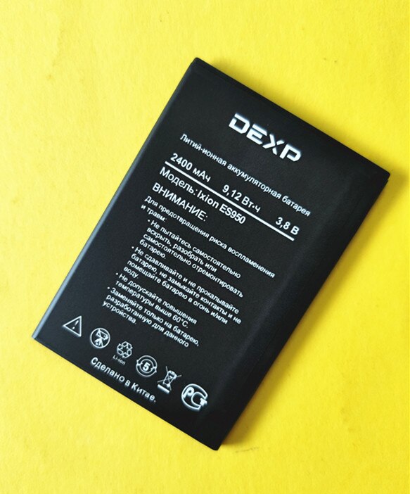 2400Mah Ixion ES950 Batterij Voor Dexp Ixion ES950 Mobiele Telefoon