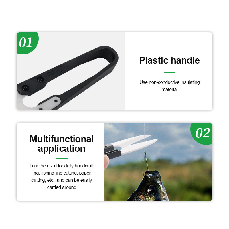 RELIFE RL-102 Battery Repair Anti-static Insulation Ceramic Shear for iPhone XR 11 12 Battery Cell Flex Cable Repair Tools Kit