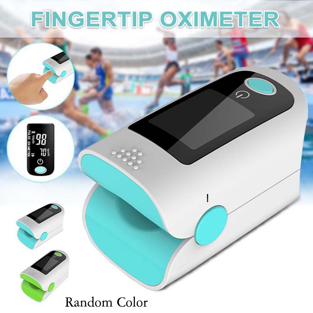 Pulse Oximeter Monitor Finger Pulse Oxymeter Digital Oxygen Meter Clip Type Sensor Oled Display Pulse Oximeters: Ivory