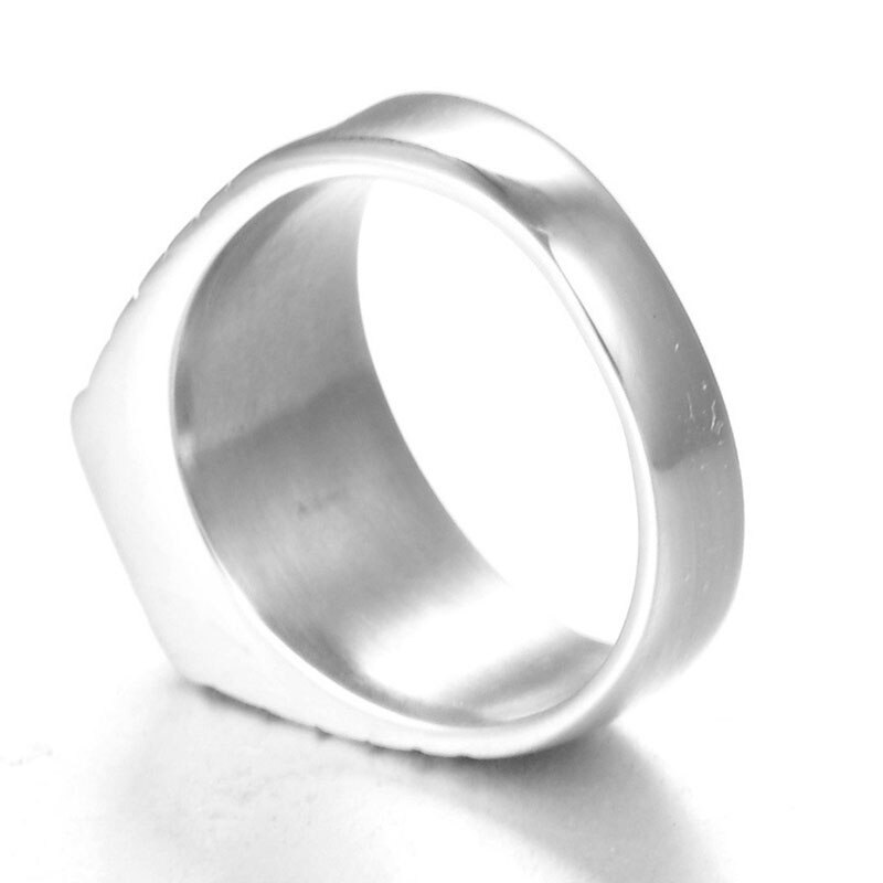 Klassieke Sieraden Groen Zirkoon Rvs Heren Ring Anniversary Engagement Wedding Ring Party Accessoires