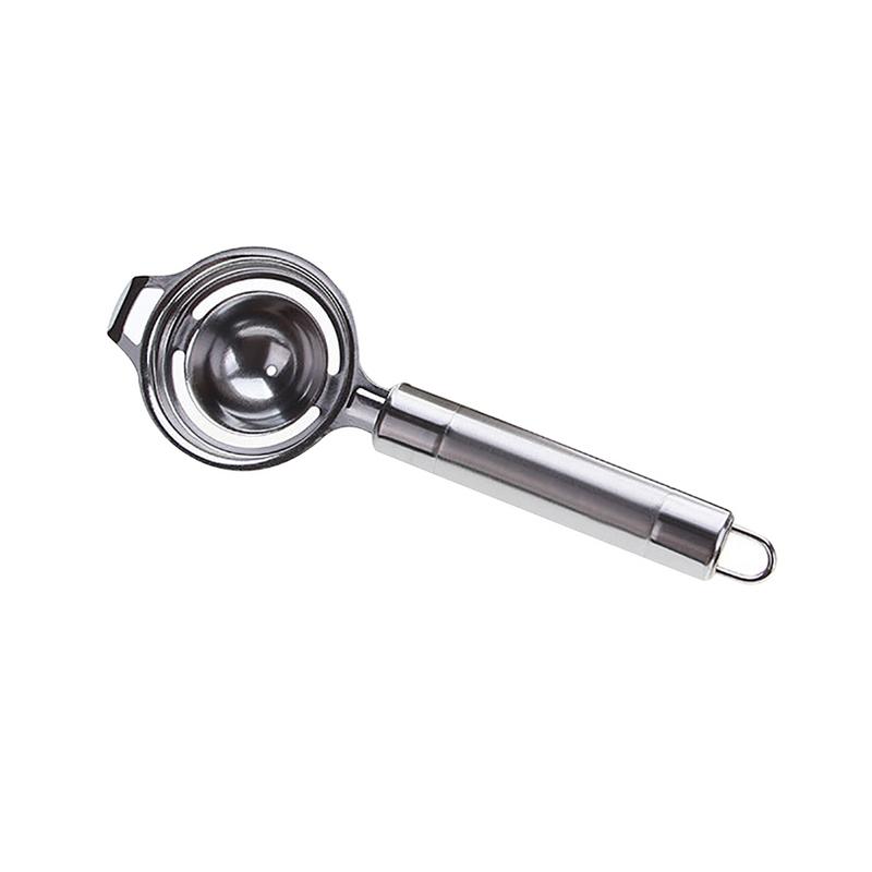 Huishoudelijke Roestvrij Staal Wit Eigeel Seperator Separator Keuken Koken Gadget Zeef Tool Wit Ei Separator
