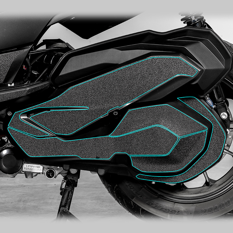 For VOGE SR4 MAX Bike Accessories Armor Protective Sticker Fairing Kits Of Motorcycle Plastic Area Decoration And Refit Decals: Ivory