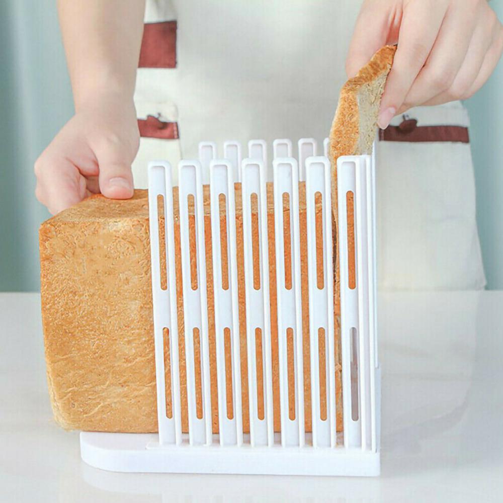 Rechteck Brot Schneidemaschine Cutter Schimmel Toast Laib Schneiden Profi Brot Schneidemaschine Cutter Schimmel Hersteller schneiden führen Laib Küche Werkzeug