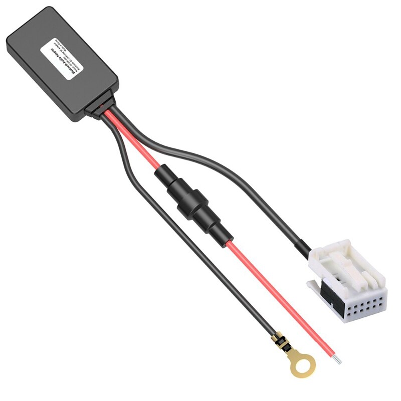 12Stift 12V Bluetooth Adapter Aux Kabel für Benz W169 W245 W203 W209 W164 W221 Freihändiger Drahtloser Auto Bluetooth 4,0 Auto Bausatz