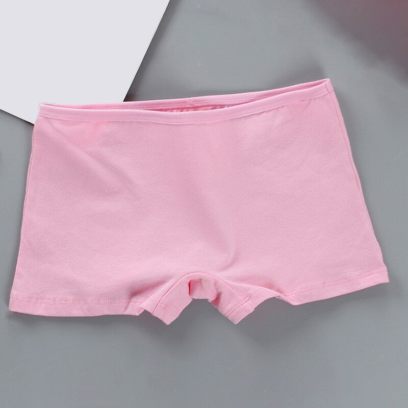 1PC Teen Boxer Briefs for Student Girl Children Underwear Panty Cotton Soft Breathable Girls Panties Kids Underpants All-Match