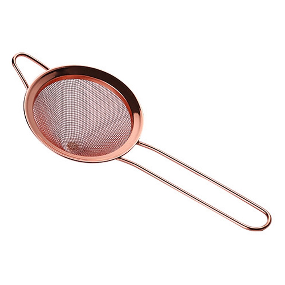 Colador de malla de acero inoxidable 304, filtro de cuchara de derrame de aceite, cuchara de filtro de cocina, colador pequeño de aceite, tamiz de malla, Espumador de sopa: M