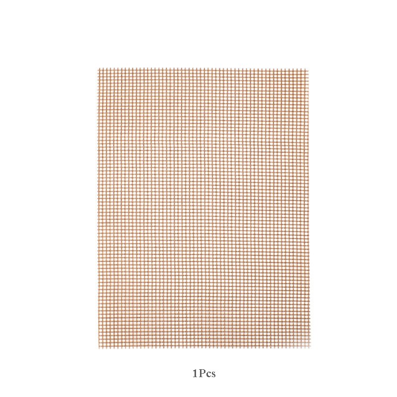 Tapis de cuisson, feuille de cuisson et Grill résistant à la chaleur, BBQ en mailles antiadhésives, accessoires pour Barbecue en fête, 40x30cm: 02