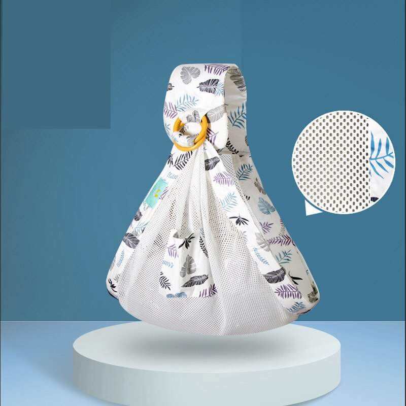 SeckinDogan Baby Carriers Cotton Wrap Sling Carrier Newborn Safety Ring Kerchief Baby Carrier Comfortable Infant Kangaroo Bag: 1