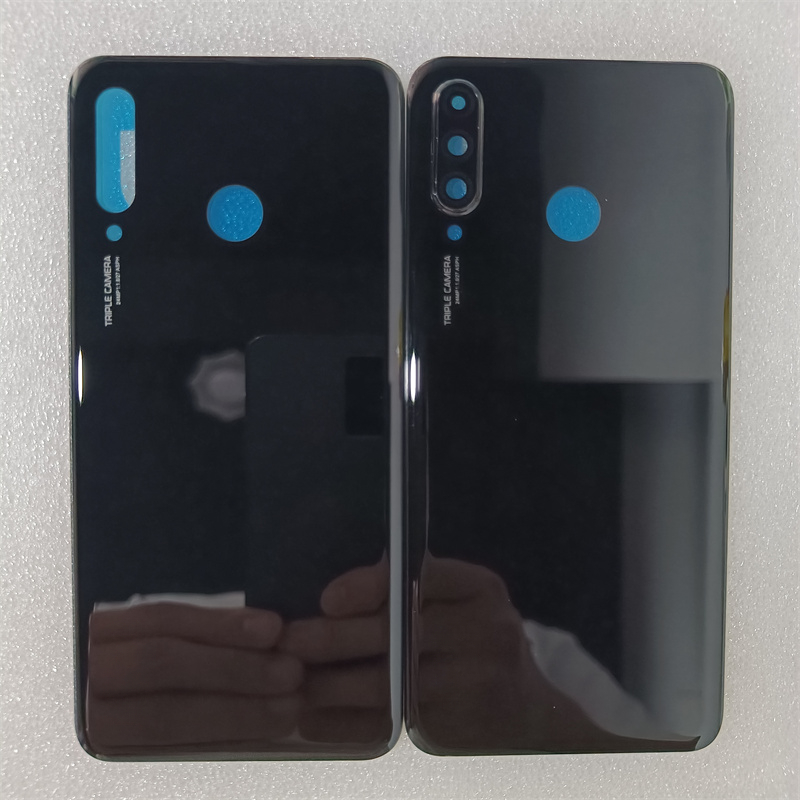 Voor Huawei P30 Lite Back Battery Cover Achterdeur Behuizing Case Glazen Paneel Vervangende Onderdelen Voor Huawei Nova 4e Batterij Cover