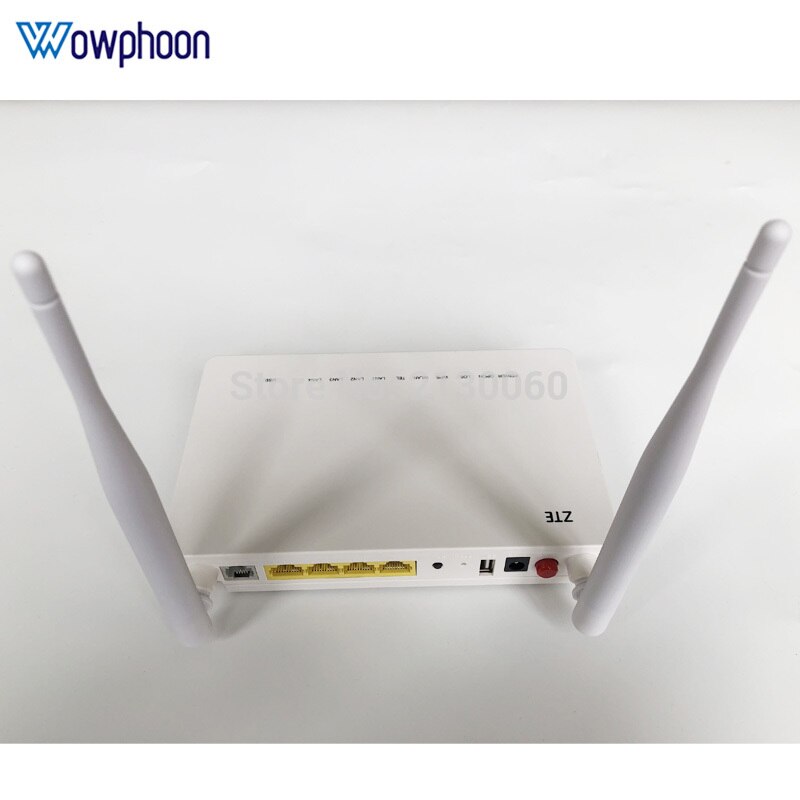 Original ont zte f660 v8.0 1GE+ 3FE+ USB+ TEL+ Wifi external antenna 5dbi SC UPC gpon terminal ont optical