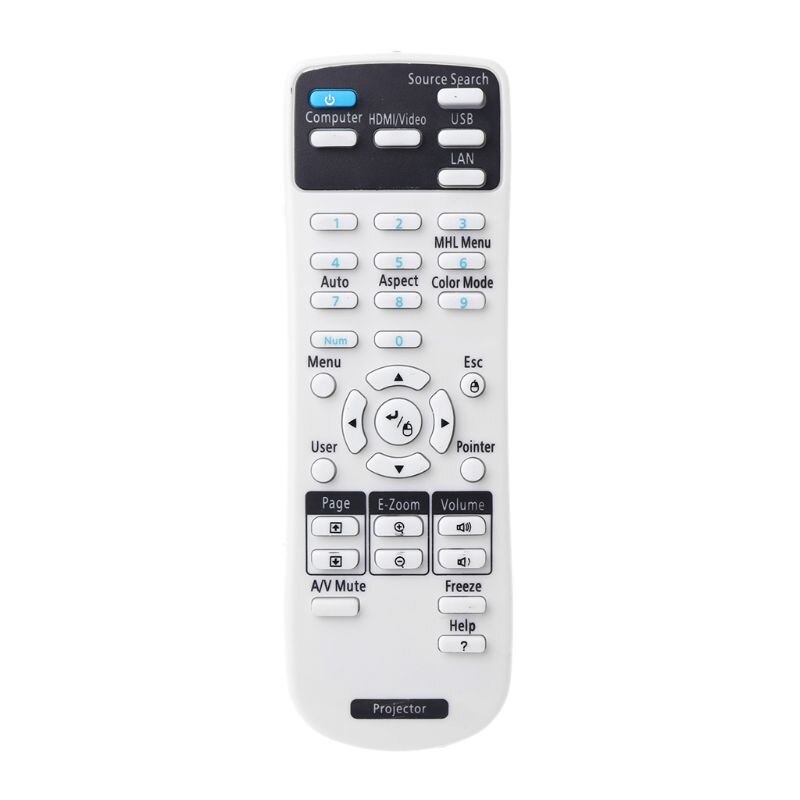 Universal Remote Control Controller Replacement for epson 1599176 EX3220 EX5220 EX5230 EX6220 EX7220 725HD Projector