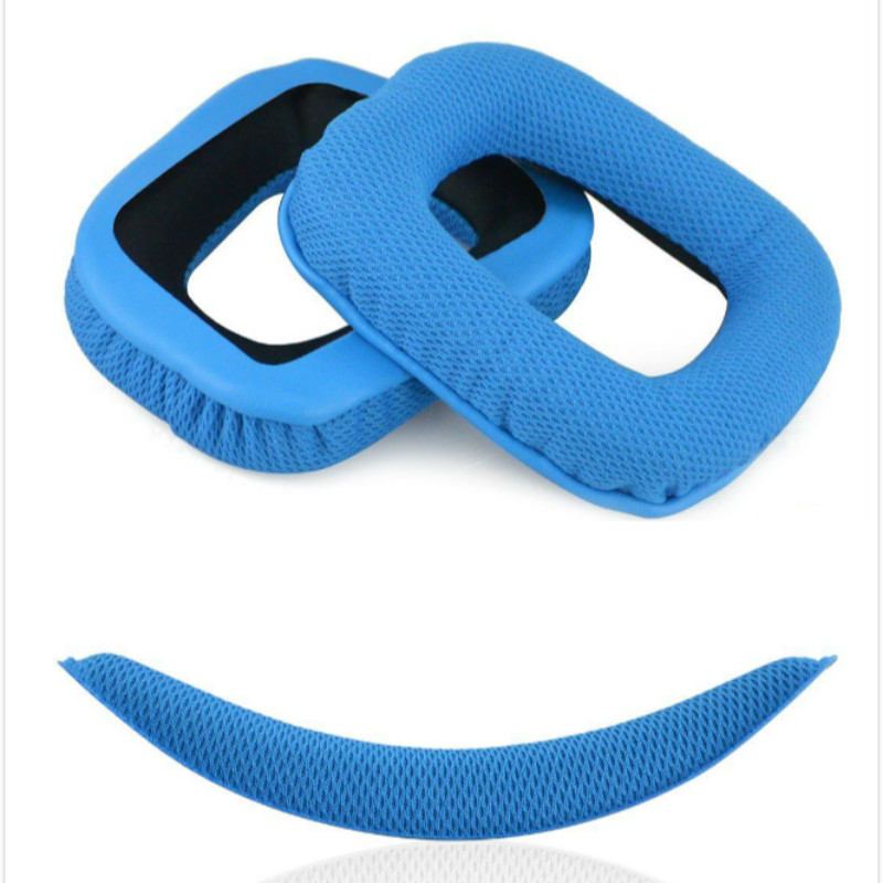 Replacement Earpads Ear Pads Cushions for Logitech G930 G430 F450 Surround Sound Gaming Headset headphones