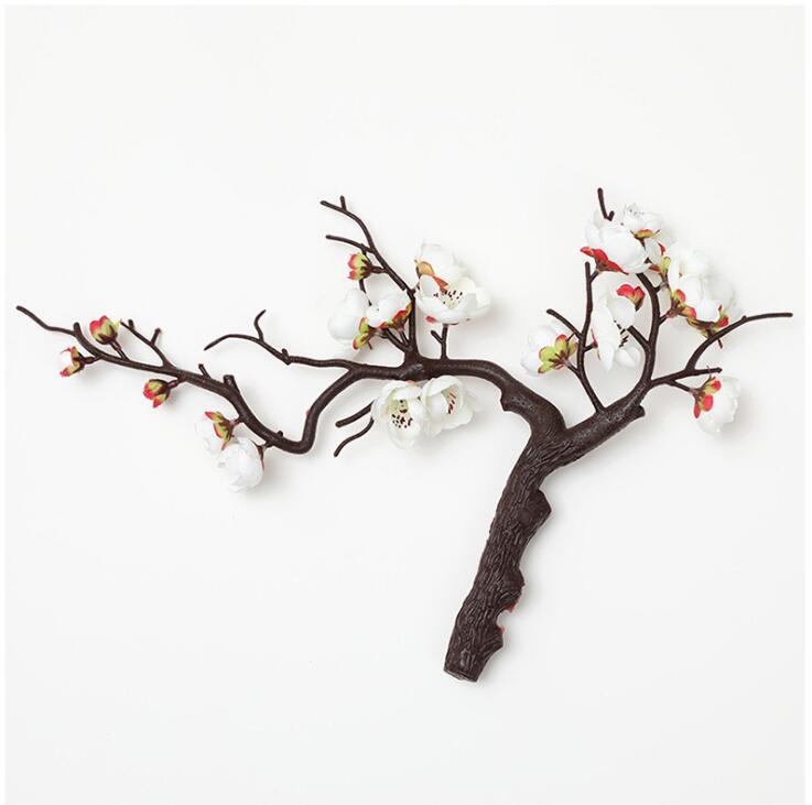 1Pc Kunstmatige Winterseet Bloem Takken Wit Roze Rood Geel Mume Lamei Bloem Voor Kerst Deur Tafel Bloemen Decoratie: Style 5   26cm