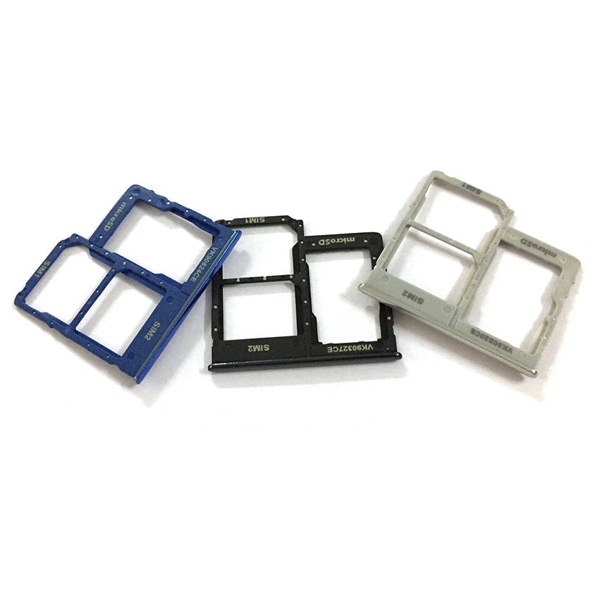 Sim Tray Holder For Samsung Galaxy A40 / A2 Core / A260 SIM Card Tray Slot Holder Adapter Socket Repair Parts