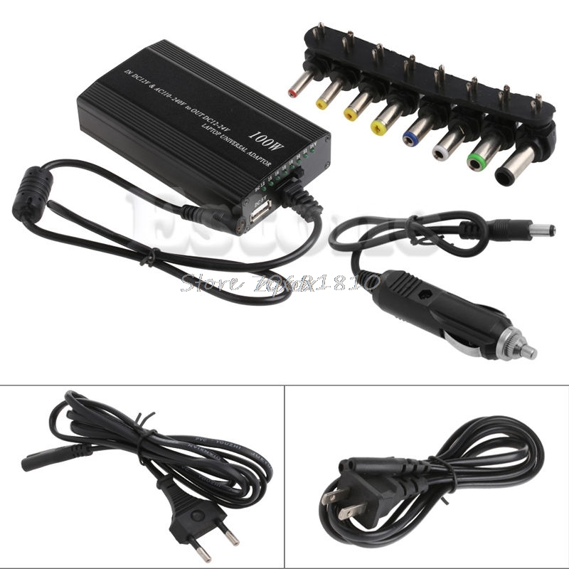Dc Autolader Notebook Universele Ac Adapter Voeding Voor Laptop 100W 5A Rental &