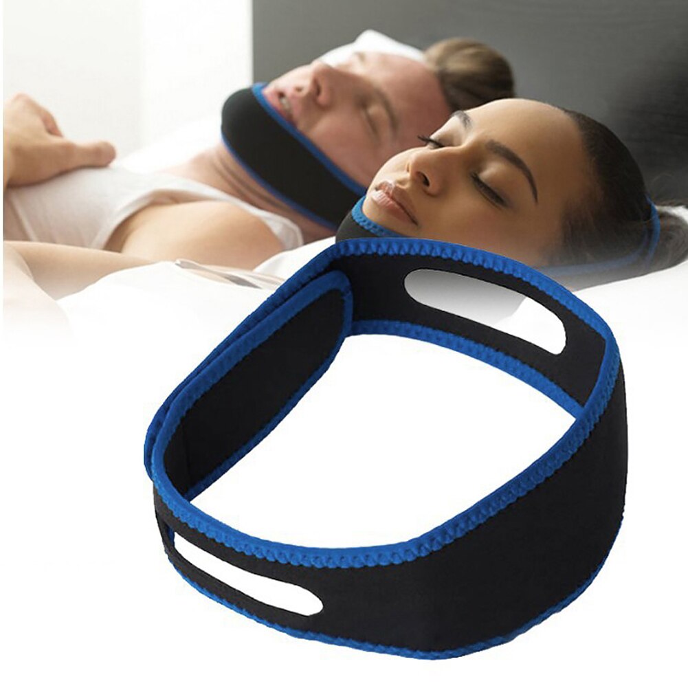 Sangle de menton Anti-ronflement, ceinture d&#39;apnée, Solution de soutien du sommeil, bandeau, outils de soins du sommeil