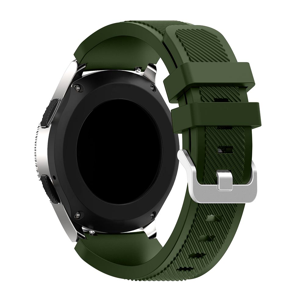 Silikone 22mm urrem til huami amazfit balance bip 5 smartwatch-rem til amazfit gtr 4 3 pro/gtr 2e/47mm armbånd urrem: Sølvgul